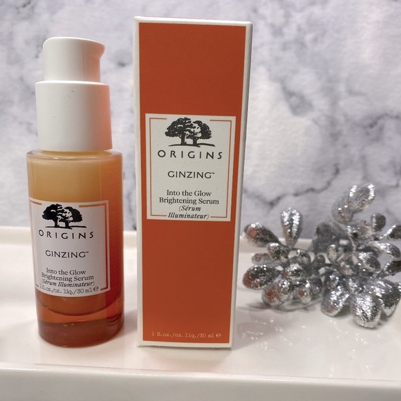 Origins Ginzing Into the Glow Brightening Serum, NEW - Full Size 1.0 oz/30 ml - Picture 2 of 13